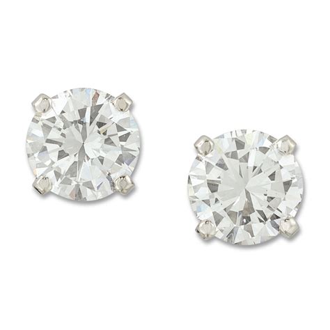 cartier solitaire earrings